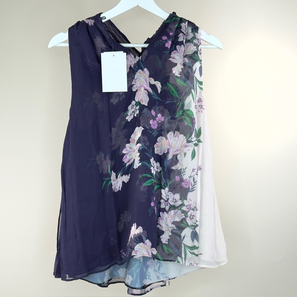 NWT Christy Lynn Aurora Top in Midinight Coast Sz S - Picture 10 of 15